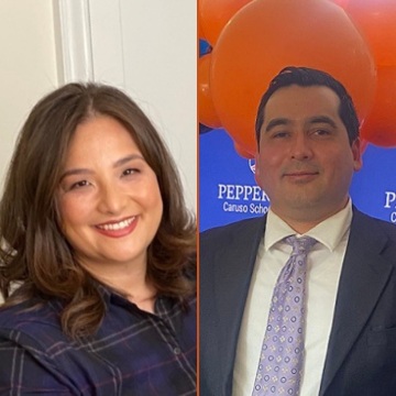 Sarah Stern and John Irwin